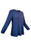 Women's Winter Season Button Detail Comfortable Fit Blouse - 2