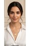 Steel Chain Gold Color Enamel Angel Necklace 316L Tarnish Free |   Stylish and Durable Jewelry, Accessory