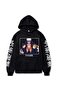 Gojo Satoru from Jujutsu Kaisen Anime Manga Printed 3 Thread Quality Hooded Anime Sweatshirt