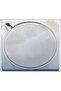 Floor Drainer 100x100x1.80mm – Stainless Steel Floor Drain with Chrome Finish – Silver