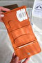 Genuine Leather Women's Wallet Orange 1222 - 2