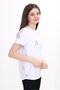 Girl's Printed Crew Neck Short Sleeve T-Shirt - 2