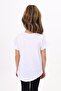 Girl's Printed Crew Neck Short Sleeve T-Shirt - 3