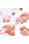 Portable Mini Paper Soap Sheets Pocket Size Flower Soap Set Disposable Travel Soap 5Pcs - 6