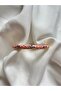 Gold Enamel Steel Handcuff Bracelet - 2
