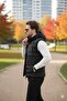 Waterproof Detachable Hooded Inflatable Vest - 4