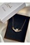 Gold & Silver Butterfly Model Steel Necklace - 3
