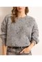 Colorful Melange Oversized Knitwear Sweater - 2
