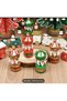 6 Pieces Carousel Christmas Tree Ornament/ Boxed and Set of 6 Wooden Carousel New Year Ornament/Christmas Gift - 8