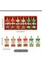 6 Pieces Carousel Christmas Tree Ornament/ Boxed and Set of 6 Wooden Carousel New Year Ornament/Christmas Gift - 5