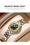 -9101 Original Brand Stainless Steel Band Wrist Watch For Women With Free Box - 2