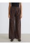 Quality Pieces from Çelebi Store Wide Leg Women's Velvet Trousers - 3