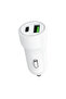 شاحن سيارة لاسلكي بقوة 20 وات (USB + Type-C) - 2