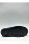 Genuine Leather Laceless Flexible Rubber Sole Black Color Winter Men's Shoes - 4