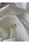 Brass Ring Model Gold Color Right Cartilage Earring - 2
