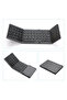 Foldable Wireless Bluetooth Keyboard with Touchpad – Portable Rechargeable Mini Keyboard - 2