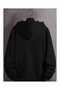 City-Themed Hoodie with the Slogan'The Black' - 2