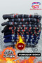 Lambswool 4 Pairs Thermal Soft Thick Knitted Patterned Protective Unisex Winter Socks Set - 3