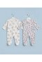 Baby Boy 2-Piece Jumpsuit Set 100% Pa Cotton Long Sleeves Hospital Release