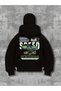 Loose Fit Zip up Sweatshirt for Streetwear