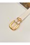 Gold Bridge Buckle Women's Belt, Jacket Belt, Trouser Belt. - 3