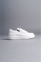 Slw155 Warrior Lace-Up and Zipper Skin Men's Casual Sneaker Shoes Cbt - White - 4