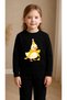 Children's Set Sweatshirt Yellow Duck Printed Girls Boys Crew Neck3 4-5-6-7-8-9-10-11-12Years