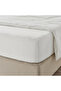 Ullvide Fitted Sheet, White, 180X200 cm - 2