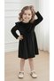 Girl's velvet dress - 2