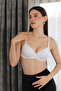 حمالة صدر نسائية بدعم Underwire باللون الأبيض - 3