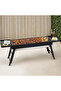 Portable Folding Outdoor Camping Barbecue Grill, Compact Outdoor Charcoal Grills BBQ Grill - 2