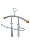 Valet Stand Coat Shirt Organizer Metal Frame - 2