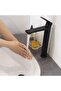 Matte Black Long-Type Basin Faucet - 4