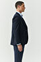 Men's Swallow Collar Textured Jacket - 4