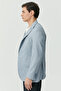 Men's Single Button Mono Collar Jacket - 2