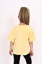 Girl's Printed Crew Neck Short Sleeve T-Shirt - 3