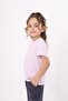 Girl's Crew Neck Short Sleeve T-Shirt - 3