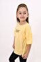 Girl's Printed Crew Neck Short Sleeve T-Shirt - 2