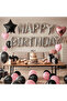 Birthday Happy Birthday Silver Giant Size Compatible with Air and Helium Various Gifts - 2