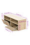 TV Cabinet Engineered Wood 95x35x36 cm Oak - 3