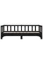 Pull-out Day Bed without Mattress Black 2x(90x200)cm - 5