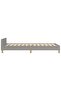 Bed Frame without Mattress Light Grey 90x200 cm Fabric - 5