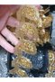 Iron-On Gold Yellow Color Leaf Model Decorative Strip Accessory - 2
