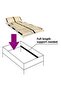Slatted Bed Base without Mattress with 28 Slats 7 Zones 90x200 cm - 6