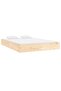 Bed Frame without Mattress Solid Wood 180x200 cm Super King Super King Size - 2