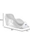 Soft Touch Mini Bath Support | Ergonomic Baby Seat Up to 6M | Grey - 8