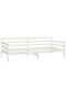Day Bed without Mattress White Solid Wood Pine 90x200cm - 4