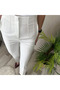 New Season Women's Slim Fit Crepe Pants with Over-The-Ankle Cut (36–50) - 3