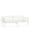 Day Bed without Mattress White Solid Wood Pine 90x200cm - 3
