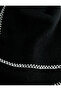 Soft Textured Long Scarf with Stitch Detail - 3